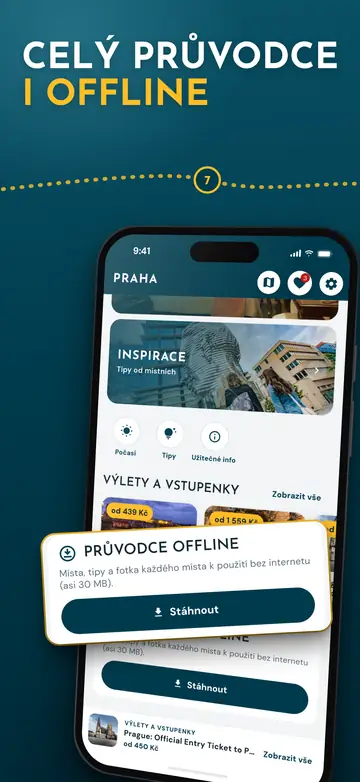 Praha – Funguje offline