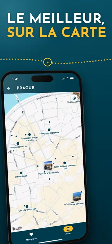 Prague – Plan de la ville