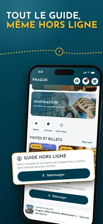 Prague – Fonctionne hors ligne