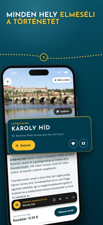 Prága – Audio idegenvezetés a saját nyelvükön