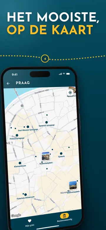 Praag – Kaart van de stad
