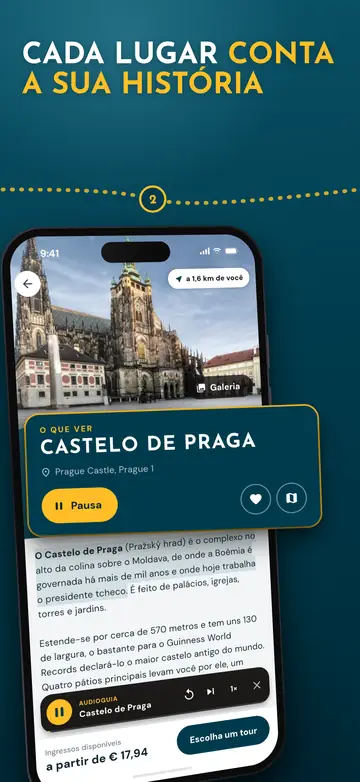 Praga – Audioguia na língua deles