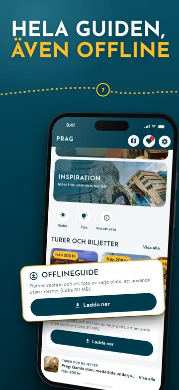 Prag – Fungerar offline