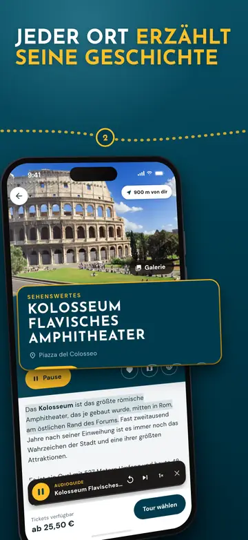 Rom – Audioguide in ihrer Sprache