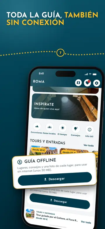Roma – Funciona sin conexión