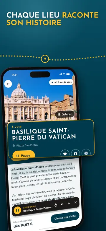Rome – Audioguide dans leur langue