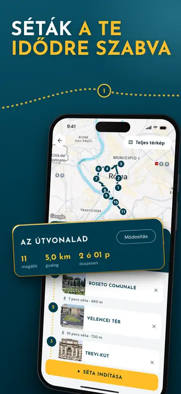 Róma – Nekik tervezett útvonalak