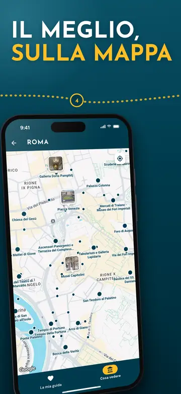 Roma – La mappa della città