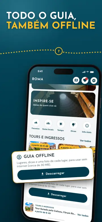 Roma – Funciona offline