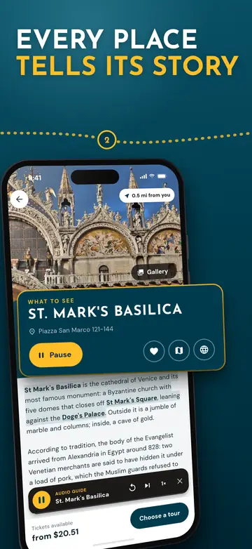 Venice – Audio guide in their language