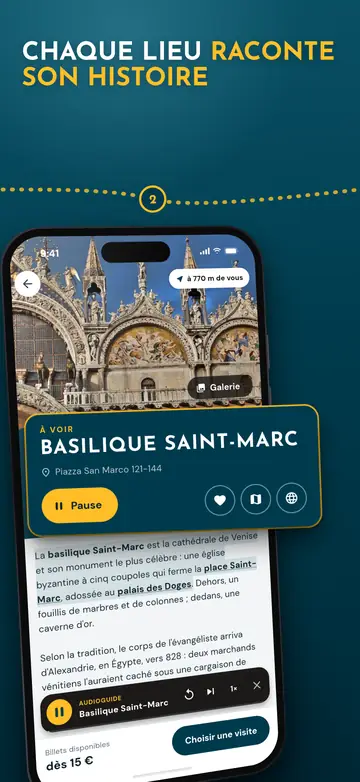 Venise – Audioguide dans leur langue
