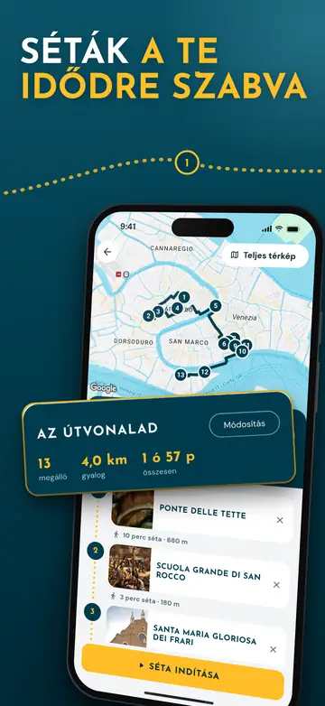 Velence – Nekik tervezett útvonalak