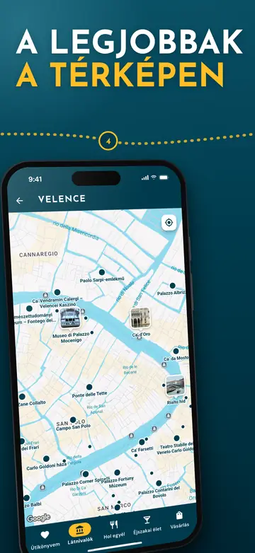 Velence – A város térképe