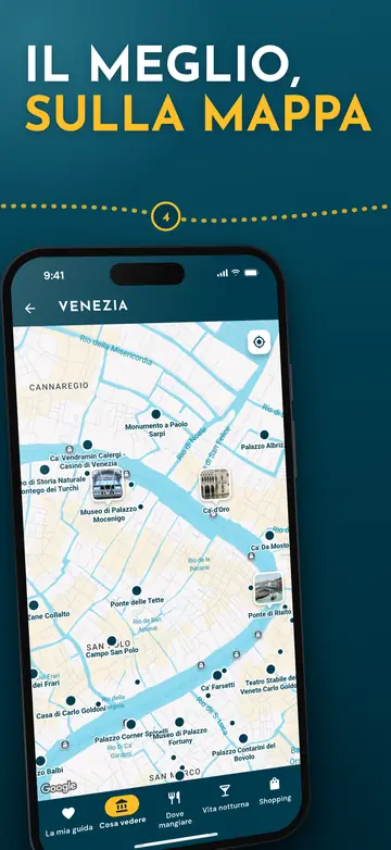 Venezia – La mappa della città