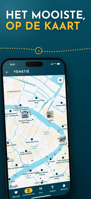 Venetië – Kaart van de stad