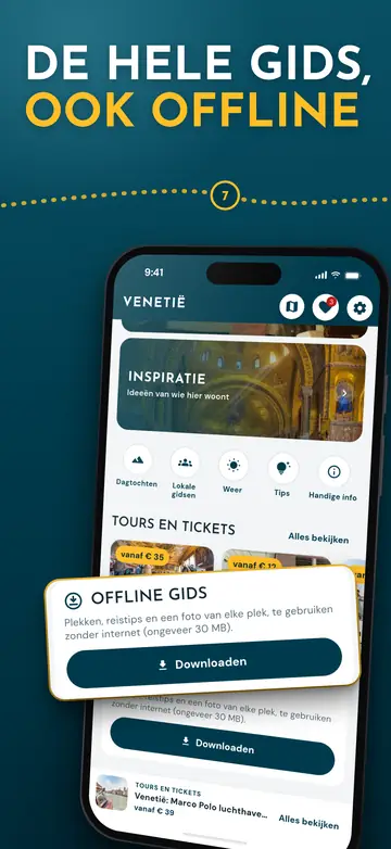 Venetië – Werkt offline