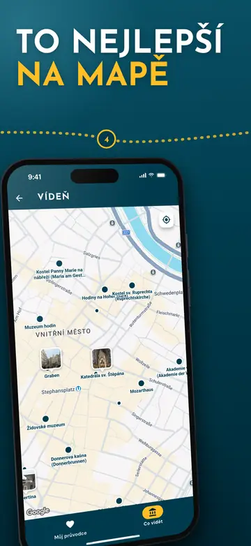 Vídeň – Mapa města