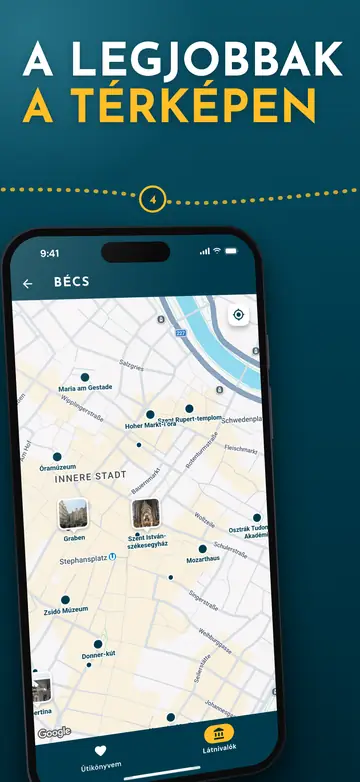 Bécs – A város térképe