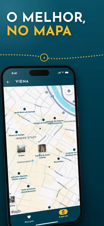 Viena – Mapa da cidade
